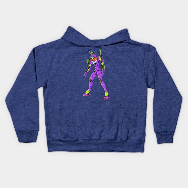 EVANGELION Kids Hoodie by damnank